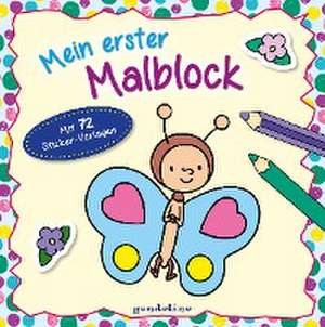 Mein erster Malblock (Schmetterling) de Kristin Labuch