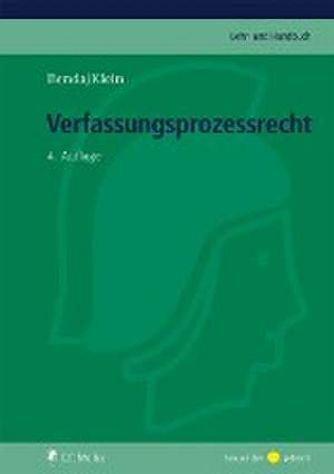 Verfassungsprozessrecht de Ernst Benda