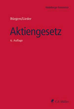 Aktiengesetz de Tobias Bürgers