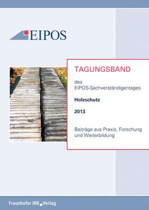 Tagungsband der EIPOS-Sachverständigentage Holzschutz 2013