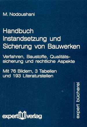 Handbuch Instandsetzung und Sicherung von Bauwerken de Mohammad Nodoushani