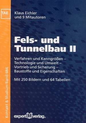 Fels- und Tunnelbau 2 de Klaus Eichler