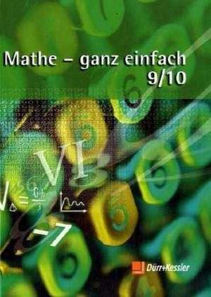 Mathe - ganz einfach 9/10. Schülerbuch