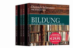 Bildung. Alles was man wissen muß. 12 CDs de Dietrich Schwanitz