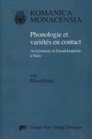 Phonologie et variétés en contact de Elissa Pustka