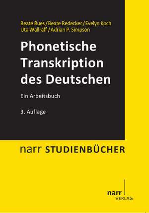 Phonetische Transkription des Deutschen de Beate Rues