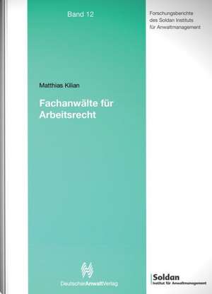 Fachanwälte für Arbeitsrecht de Matthias Kilian