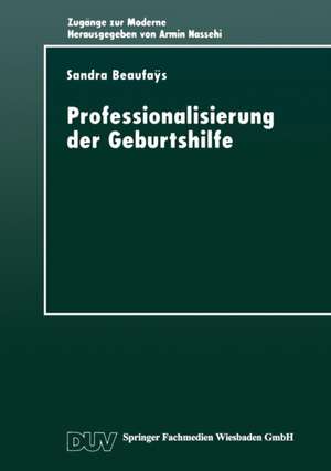 Professionalisierung der Geburtshilfe: Machtverhältnisse im gesellschaftlichen Modernisierungsprozeß de Sandra Beaufaÿs