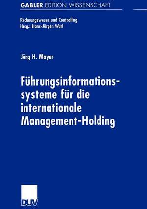 Führungsinformationssysteme für die internationale Management-Holding de Jörg Mayer