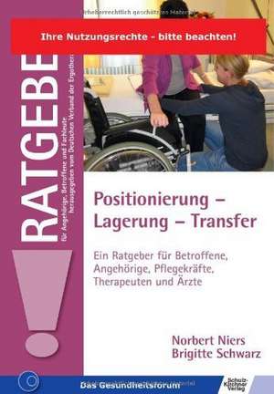 Positionierung - Lagerung - Transfer de Norbert Niers