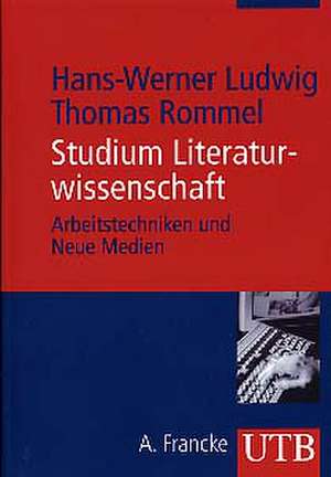 Studium Literaturwissenschaft de Hans-Werner Ludwig