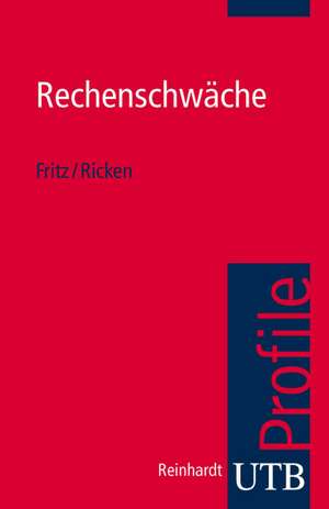 Rechenschwäche de Annemarie Fritz