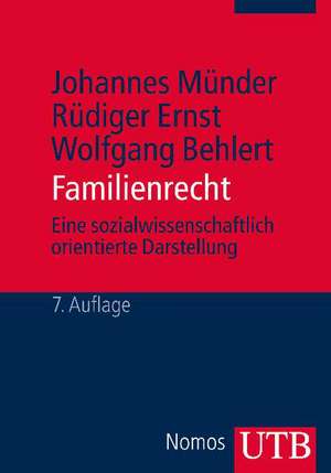 Familienrecht de Johannes Münder