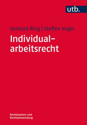 Individualarbeitsrecht de Gerhard Ring