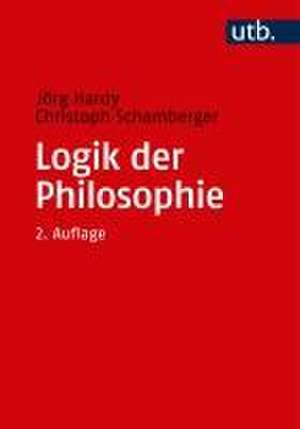 Logik der Philosophie de Jörg Hardy