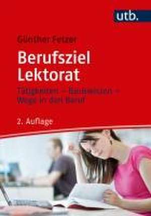 Berufsziel Lektorat de Günther Fetzer