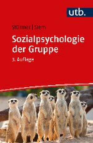 Sozialpsychologie der Gruppe de Stefan Stürmer