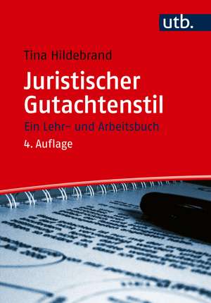 Juristischer Gutachtenstil de Tina Hildebrand