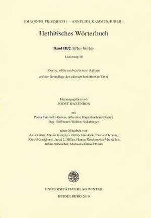 Hethitisches Worterbuch