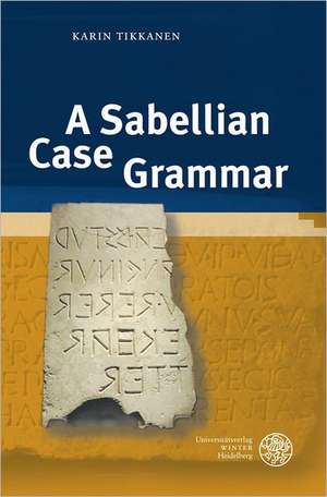 A Sabellian Case Grammar de Karin Tikkanen