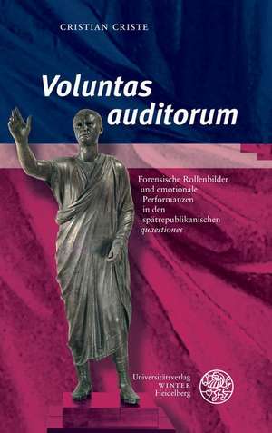 ,Voluntas auditorum' de Cristian Criste