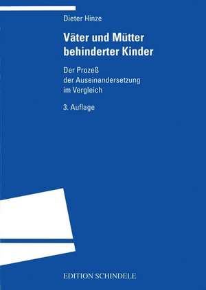 Väter und Mütter behinderter Kinder de Dieter Hinze