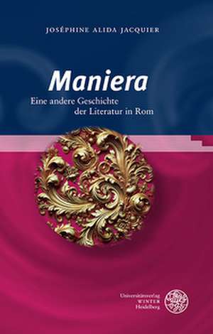 'Maniera' de Joséphine Alida Jacquier