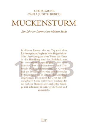 Muckensturm de Paula J. Buber