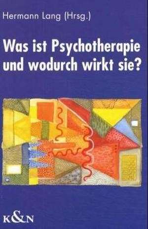 Was ist Psychotherapie und wodurch wirkt sie? de Hermann Lang