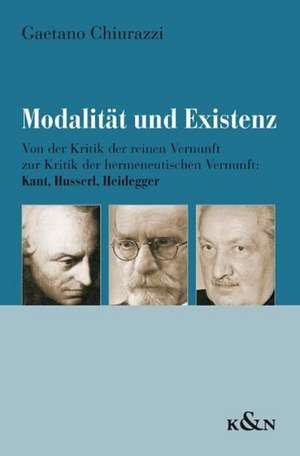 Modalität und Existenz de Gaetano Chiurazzi