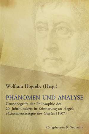 Phänomen und Analyse de Wolfram Hogrebe