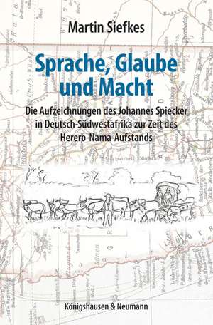 Sprache, Glaube und Macht de Martin Siefkes