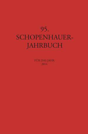 Schopenhauer Jahrbuch de Matthias Koßler