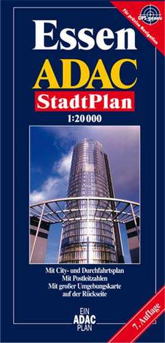 ADAC Stadtplan Essen 1 : 20 000