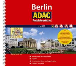 ADAC AutofahrerAtlas Berlin 1:14 000