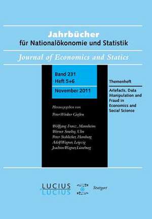 Methodological Artefacts, Data Manipulation and Fraud in Economics and Social Science de Andreas Diekmann