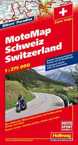 MotoMap Schweiz 1 : 275 000