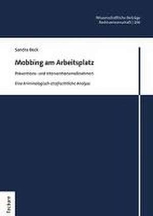 Mobbing am Arbeitsplatz de Sandra Beck