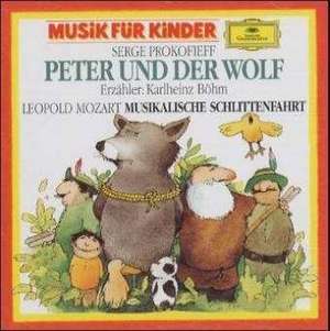 Peter und der Wolf op. 67 / Musikalische Schlittenfahrt F-dur. CD de Sergei Prokofjew