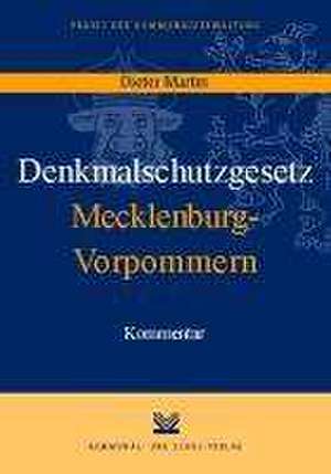 Denkmalschutzgesetz Mecklenburg-Vorpommern de Dieter J. Martin