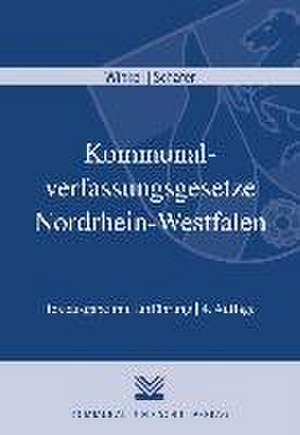 Kommunalverfassungsgesetze Nordrhein-Westfalen de Roland Schaefer