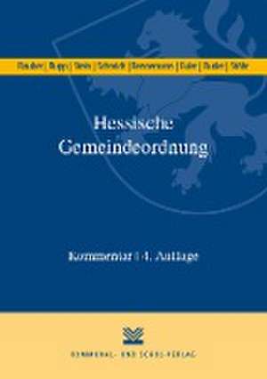 Hessische Gemeindeordnung (HGO) de David Rauber