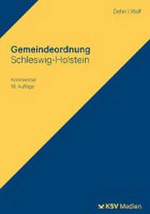 Gemeindeordnung Schleswig-Holstein de Klaus D. Dehn