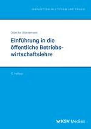 Einführung in die öffentliche Betriebswirtschaftslehre de Franz W Odenthal