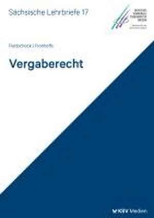 Vergaberecht (SL 17) de Alexandra Flettschock