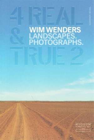 Wim Wenders: 4 Real & True 2! Landscapes. Photographs de Wim Wenders