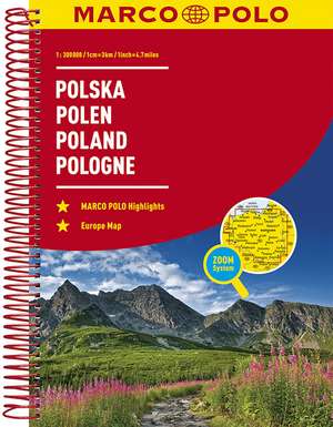 MARCO POLO ReiseAtlas Polen 1:300 000