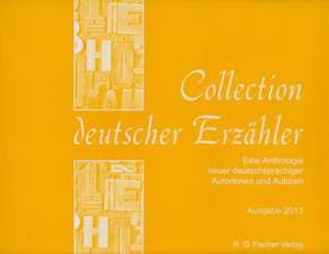 Collection deutscher Erzähler de Rita G. Fischer