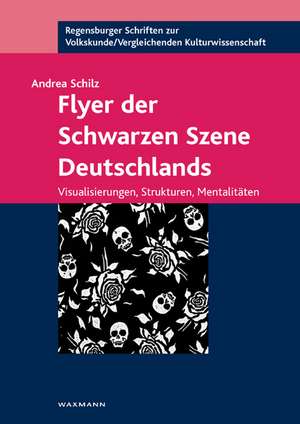 Flyer der Schwarzen Szene Deutschlands de Andrea Schilz