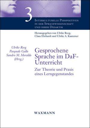 Gesprochene Sprache im DaF-Unterricht de Ulrike Reeg